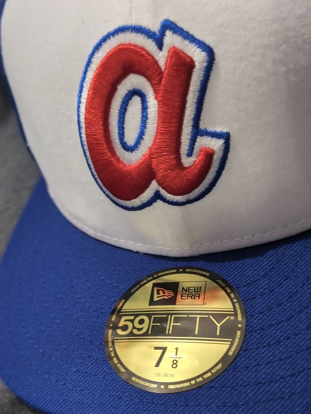 Atlanta Braves New Era Fitted Hat 7 1/8